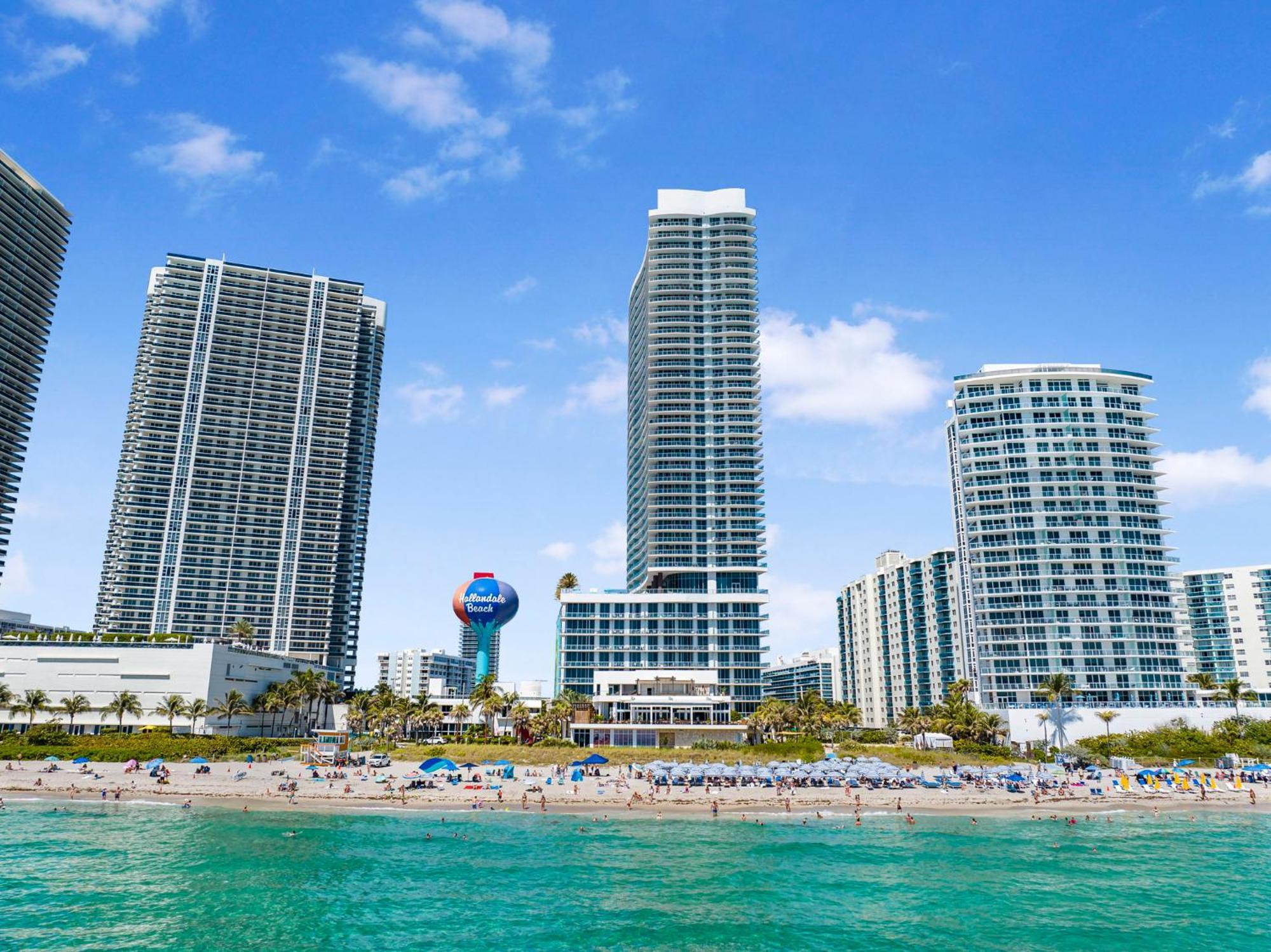 Wonderful 2/2 Condo W Ocean View At Hyde Beach Hollywood Exterior foto